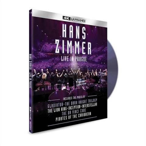 Hans Zimmer Live in Prague (Johnny Marr) 4K Ultra HD Region B Blu-ray Presale