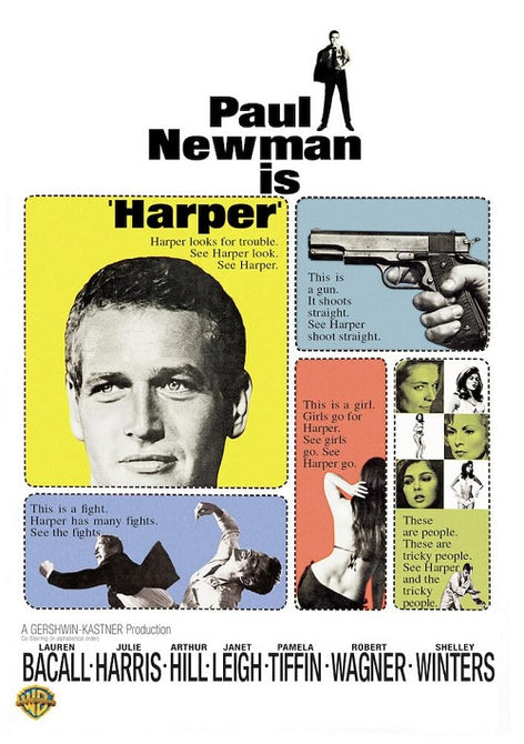 Harper (Paul Newman Lauren Bacall Julie Harris Arthur Hill) New DVD Presale