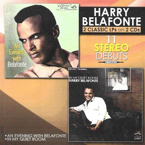 Harry Belafonte An Evening With Belafonte In My Quiet Room 2 Disc New CD