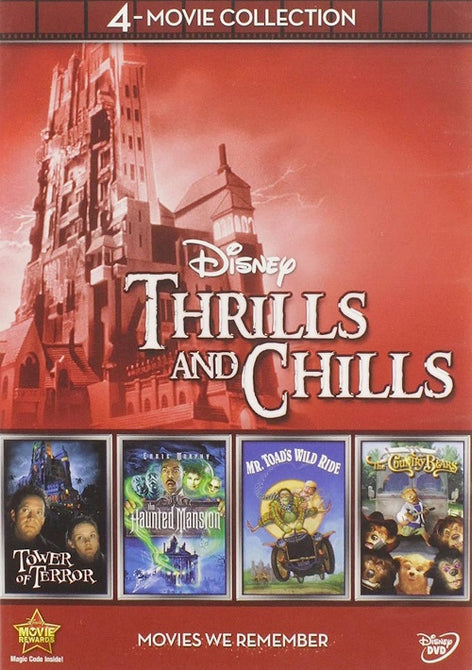 The Haunted Mansion Tower Of Terror Mr Toads Wild Ride Country Bears NEW DVD