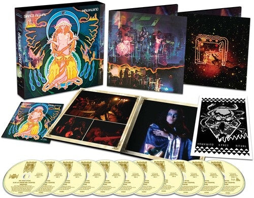 Hawkwind Space Ritual 50th Anniversary Deluxe 10 Disc New CD + Blu-ray ...
