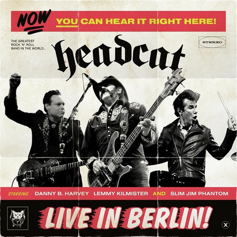HeadCat Live in Berlin New CD
