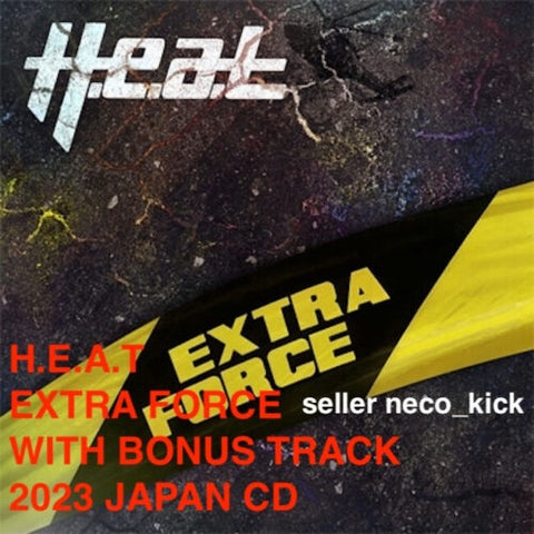H.E.A.T. Extra Force HEAT New CD + Bonus Track