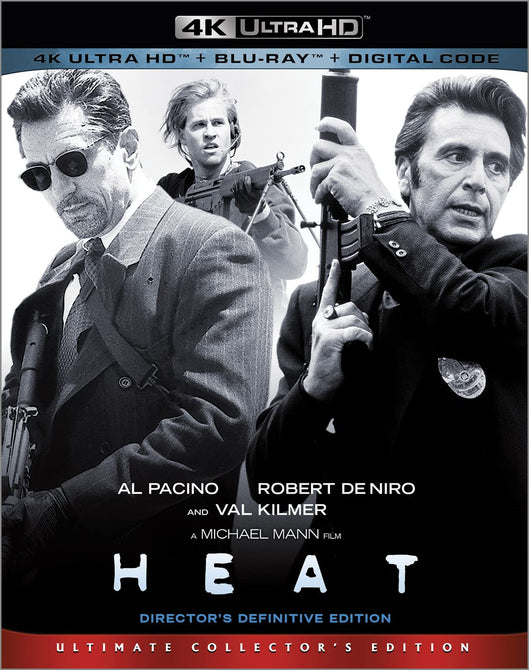 Heat (Al Pacino Robert De Niro) Ultimate Collectors Edition 4K Ultra HD Blu-ray
