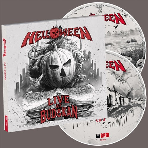 Helloween Live at Budokan 2 Disc New CD
