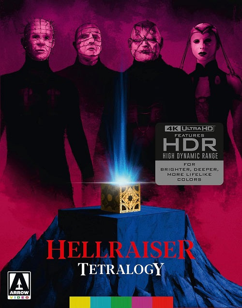 Hellraiser Tetralogy Special Limited Edition New 4K Ultra HD Blu-ray Presale