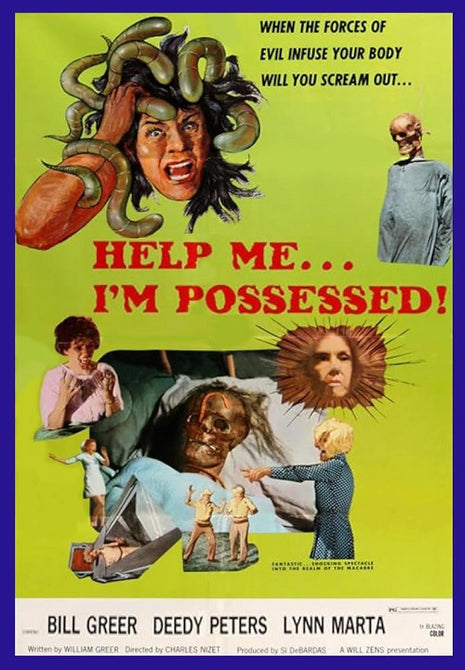 Help Me Im Possessed (Bill Greer Deedy Peters) New DVD Presale