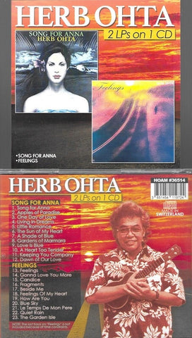 Herb Ohta 2 LPs on 1 CD Song For Anna Feelings New CD