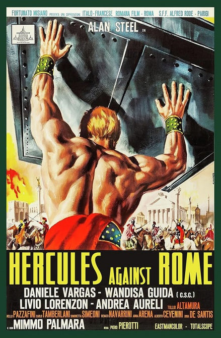 Hercules Against Rome (Alan Steel Wandisa Guida Daniele Vargas) DVD Presale