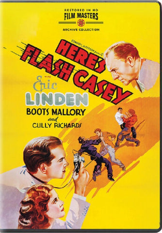 Heres Flash Casey Newly Restored Archive Collection (Eric Linden) New DVD