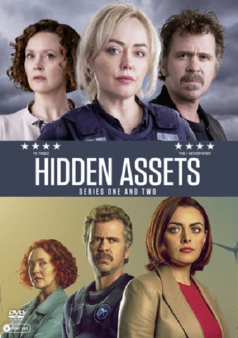 Hidden Assets Season 1 and 2 Series One Two First Second New DVD Box Set