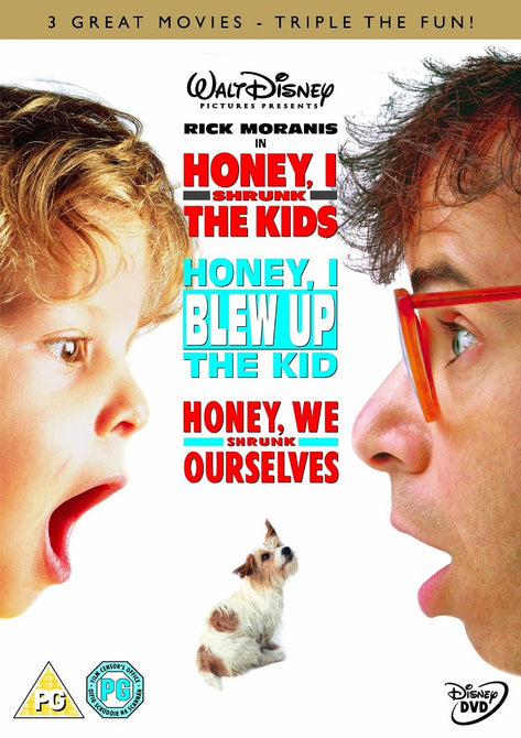 Honey I Shrunk the Kids Trilogy 1, 2 & 3 New Region DVD IN STOCK NOW