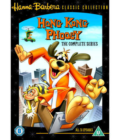 Hong Kong Phooey The Complete Series Hanna Barbera NEW Region 4 DVD N STOCK NOW