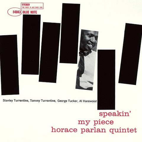Horace Parlan Speakin My Piece UHQCD New CD