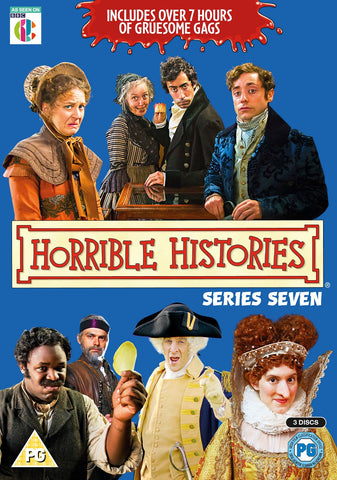Horrible Histories Series 7 Region 4 DVD Season Seven Seventh New (3 Discs)