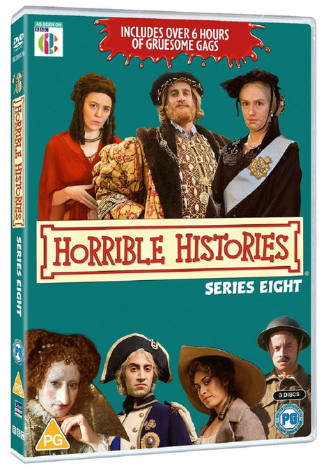 Horrible Histories Series 8 Season Eight Eighth 3xDiscs New Region 4 DVD