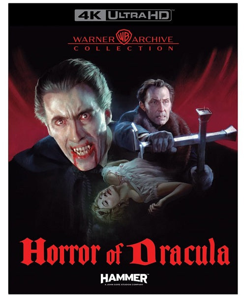 Horror Of Dracula (Peter Cushing Christopher Lee) 4K Ultra HD Blu-ray Presale