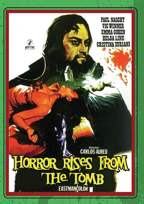 Horror Rises From The Tomb (Paul Naschy Emma Cohen Víctor Barrera) New DVD