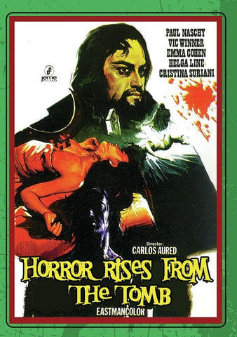 Horror Rises From The Tomb (Paul Naschy Emma Cohen Víctor Barrera) New DVD