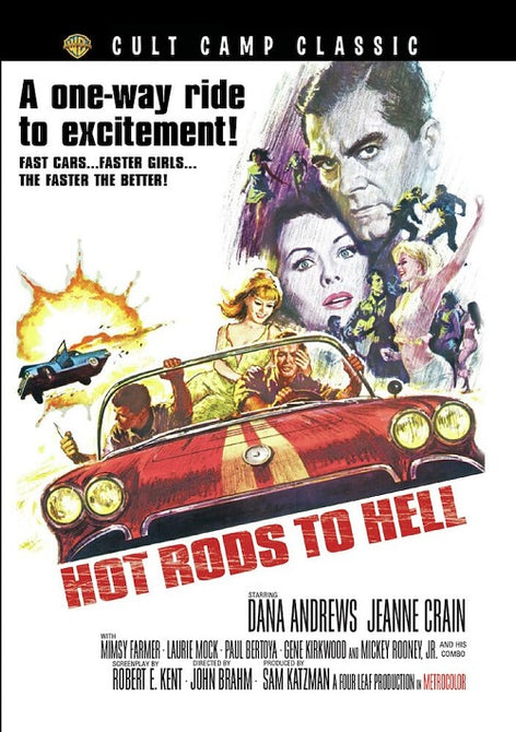 Hot Rods to Hell (Dana Andrews Jeanne Crain Mimsy Farmer) New DVD Presale