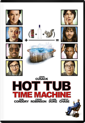 Hot Tub Time Machine (John Cusack Rob Corddry Craig Robinson) New DVD