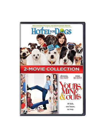 Hotel for Dogs + Yours Mine And Ours (Dennis Quaid Rene Russo) New DVD
