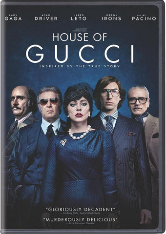 House of Gucci (Lady Gaga Adam Driver Jared Leto Jeremy Irons) New DVD