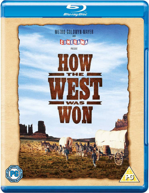 How the West Was Won (Henry Fonda John Wayne James Stewart) Region B Blu-ray