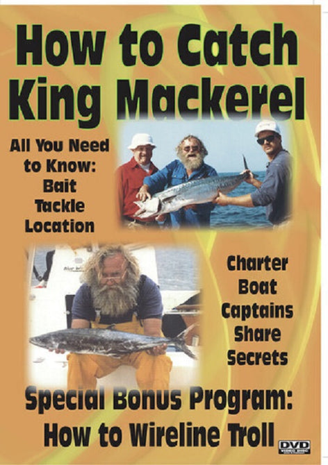 How To Catch King Mackerel And How To Wireline Troll (Jim Wright) DVD Presale