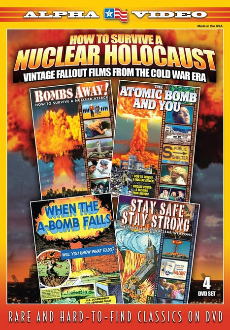 How To Survive A Nuclear Holocaust Vintage Fallout Films From Cold War Era DVD