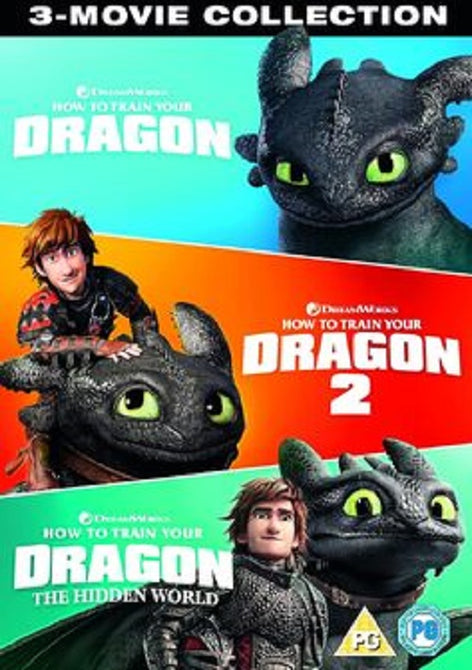 How To Train Your Dragon 1 2 3 One Two Three New DVD