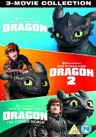 How To Train Your Dragon 1 2 3 One Two Three New DVD