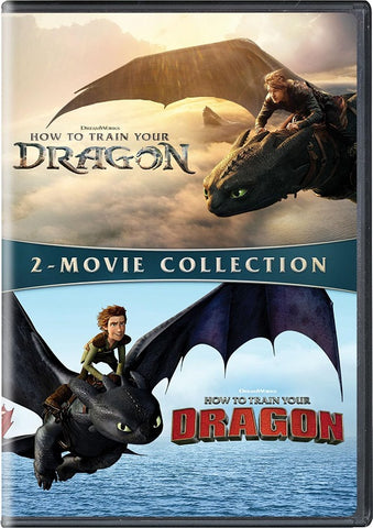 How to Train Your Dragon 1 2 Movie Collection One Two New DVD Presale