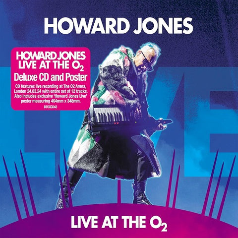 Howard Jones Live at the O2 Two New CD