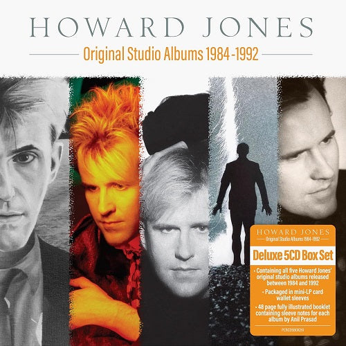 Howard Jones Original Studio Albums 1984 1922 5 Disc New CD Box Set Presale