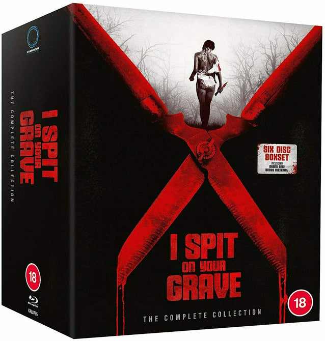 I Spit On Your Grave The Complete Collection 6xDiscs Box Set Region B Blu-ray