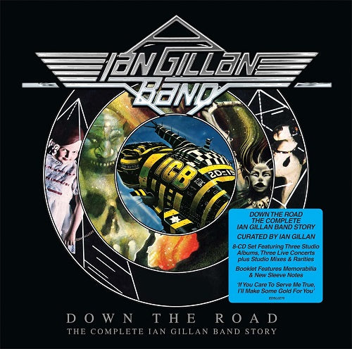 Ian Gillan Band Down the Road 8 Disc New CD Box Set Presale