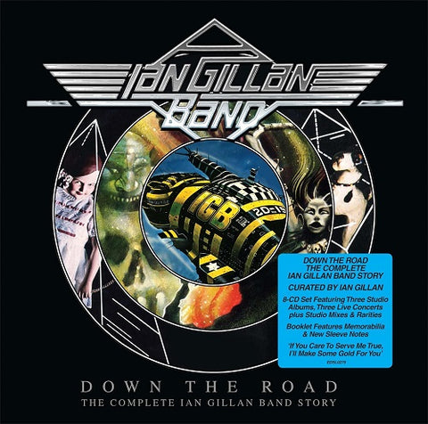 Ian Gillan Band Down the Road 8 Disc New CD Box Set Presale