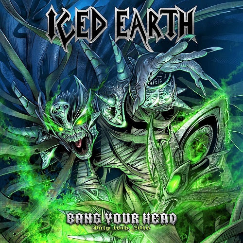 Iced Earth Bang Your Head 2 Disc New CD Presale