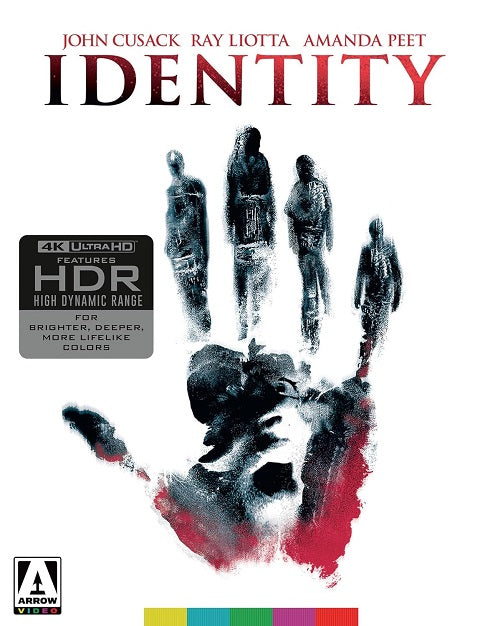 Identity (John Cusack Ray Liotta) Limited Edition 4K Ultra HD Blu-ray Presale