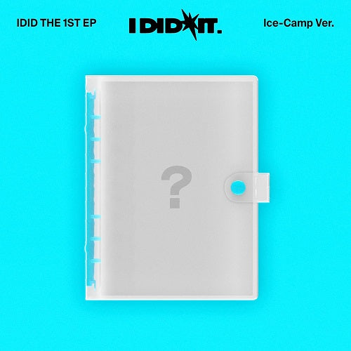 Idid I Did It Ice Camp Version New CD + Sticker + Photo Book + Photo Presale