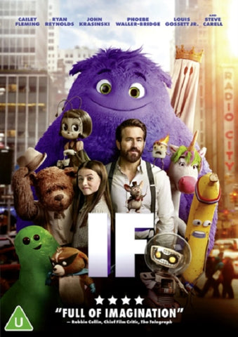 IF Aka Imaginary Friends (Ryan Reynolds Cailey Fleming Steve Carell) New DVD