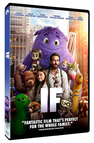 IF (Cailey Fleming Ryan Reynolds John Krasinski Fiona Shaw) New DVD