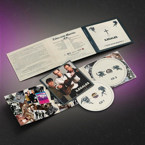 Ilegales Todos Estan Muertos Deluxe Edition 2 Disc New CD Presale