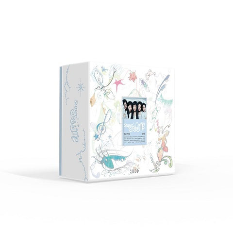 ILLIT 1st Mini Album SUPER REAL ME [SUPER ME Ver] New CD + Sticker Magnet Photos