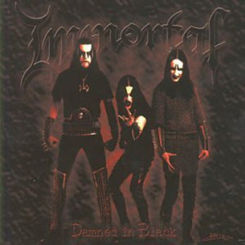 Immortal Damned In Black New CD