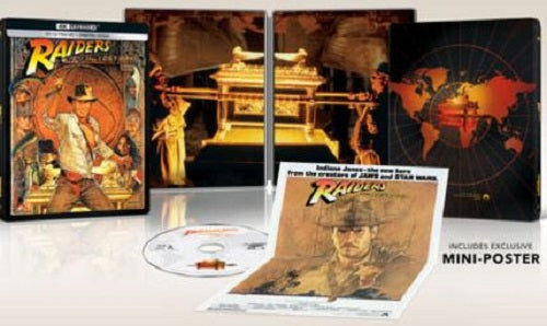 Indiana Jones and the Raiders of the Lost Ark 4K Ultra HD Steelbook Limited