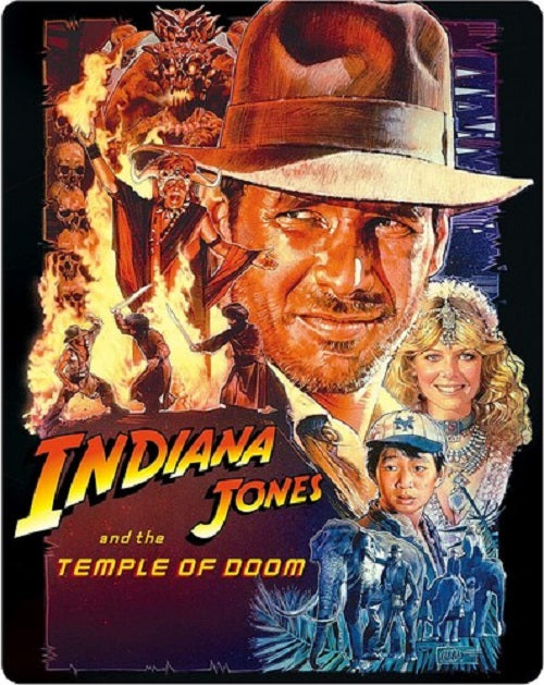 Indiana Jones and the Temple of Doom 4k Steelbook NEW Blu-Ray
