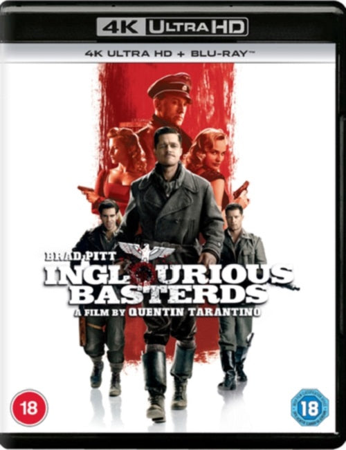 Inglourious Basterds (Brad Pitt Diane Kruger) New 4K Ultra HD Region B Blu-ray