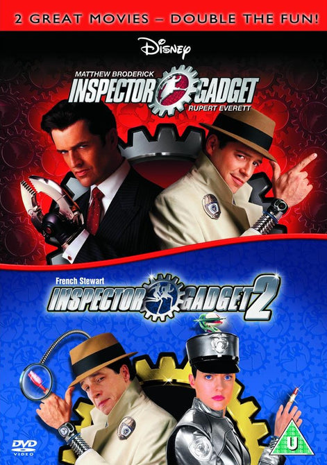 Inspector Gadget 1 & 2 Two Movie Collection NEW DVD IN STOCK NOW Region 4